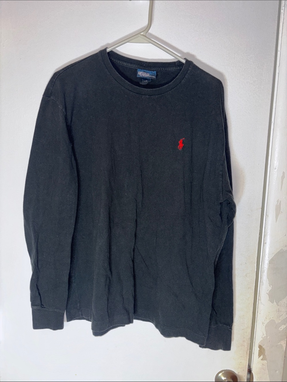 Ralph Lauren Long Sleeve black tee. Men’s size M